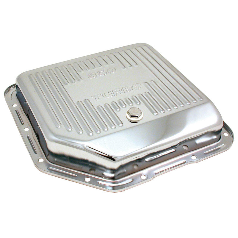 Spectre GM TH350 Transmission Pan - Chrome Spectre Transmission Pans