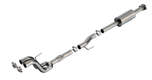 Borla 21-23 Ford Tremor 3.5L V6 AT 4WD 4DR CC SB 3in ATAK Mid-Section Exhaust Borla Connecting Pipes