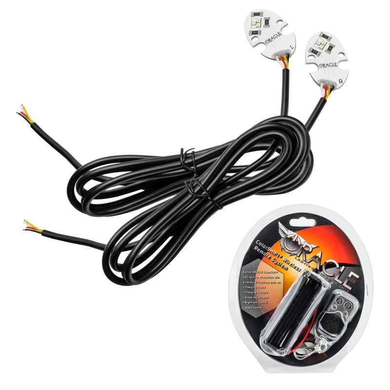 Oracle 17-21 Tesla Model 3 Headlight DRL Upgrade Kit - ColorSHIFT ORACLE Lighting Headlights