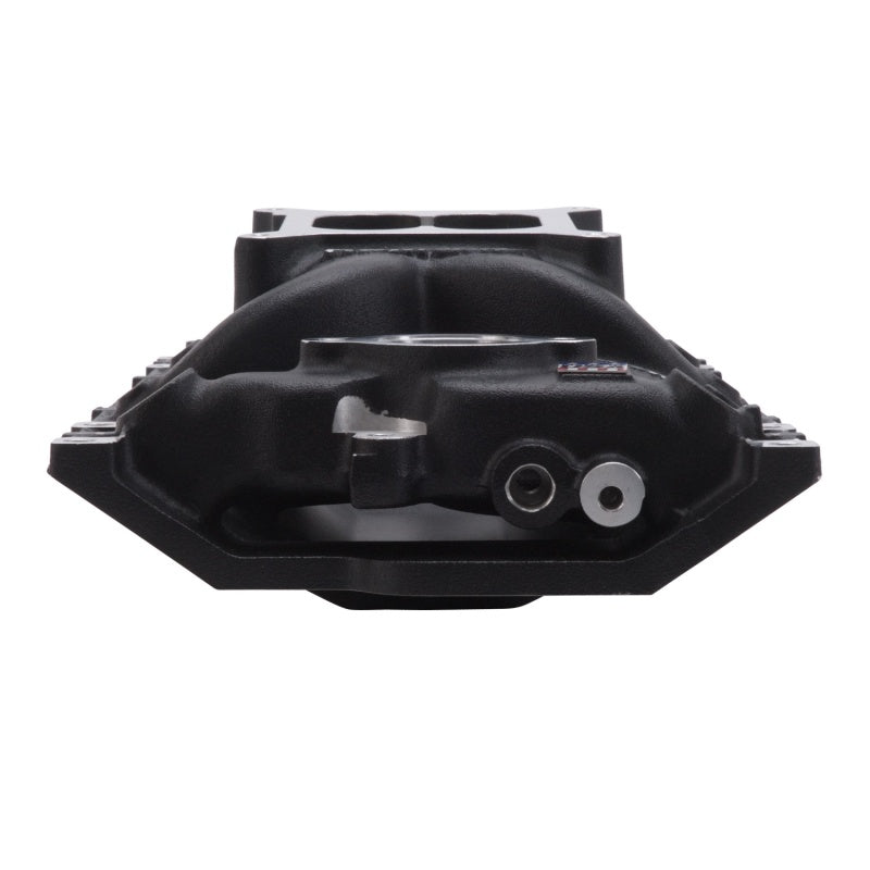 Edelbrock Performer RPM Air Gap Vortec Black Edelbrock Intake Manifolds
