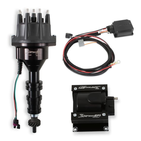 Sniper EFI HyperSpark 2 Ignition System - FORD FE - BLACK VK020323BK HOLLEY Autoparts