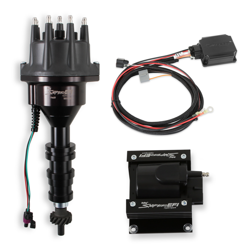 Sniper EFI HyperSpark 2 Ignition System - FORD FE - BLACK Holley EFI Autoparts