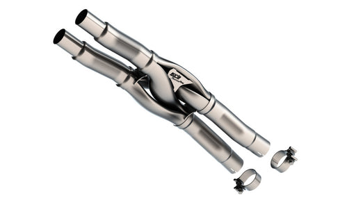 Borla 24-25 Mustang Dark Horse / GT SwitchFire X-Pipe OE Resonator Replacement Borla X Pipes