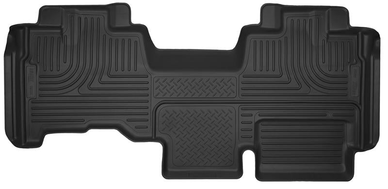 Husky Liners 09-14 Ford F-150 SuperCab X-Act Contour Black 2nd Seat Floor Liner (Full Coverage) Husky Liners Floor Mats - Rubber
