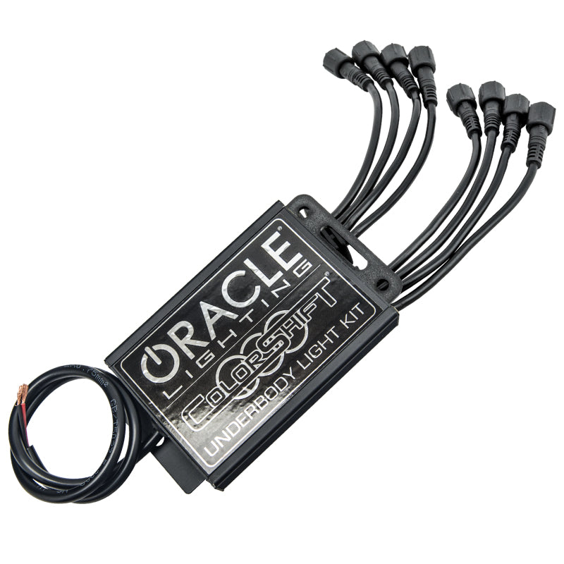 Oracle Bluetooth + RF Underbody Rock Light Kit - 8 PCS - ColorSHIFT ORACLE Lighting Light Bars & Cubes