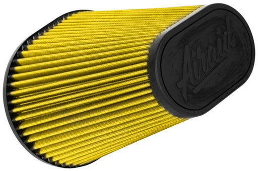 Airaid Universal Air Filter -Cone 6in FLG x 9-1/2x7-1/2in B x 6-3/8x3-3/4inTx 9-1/2in H - Synthaflow Airaid Air Filters - Universal Fit