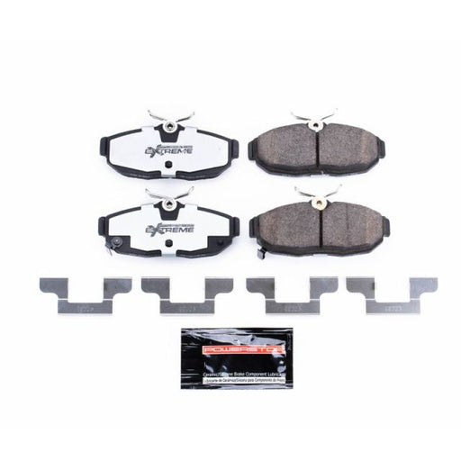 Power Stop 2012 Ford Mustang Rear Z26 Extreme Street Brake Pads w/Hardware PowerStop Brake Pads - Performance