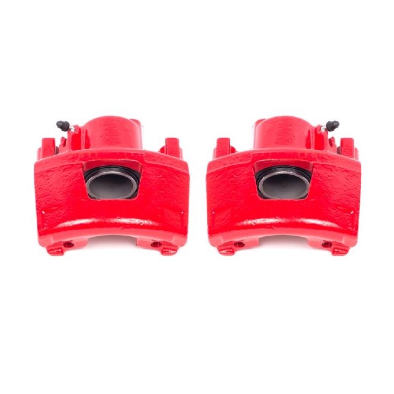 Power Stop 94-99 Buick LeSabre Front Red Calipers w/o Brackets - Pair PowerStop Brake Calipers - Perf
