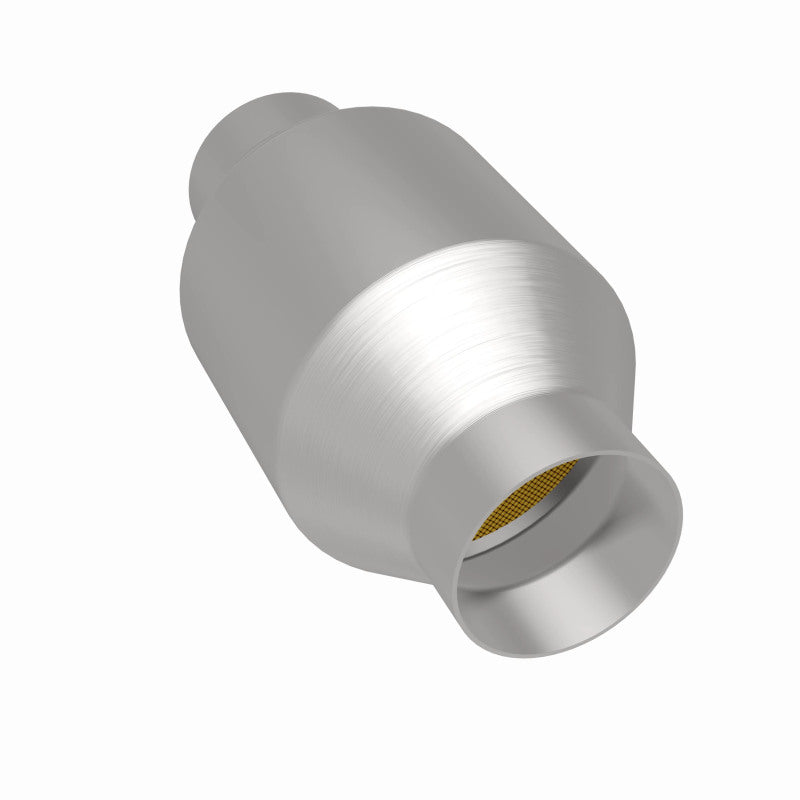 MagnaFlow Conv Univ 2.25in Inlet/Outlet Center/Center Round Magnaflow Catalytic Converter Universal