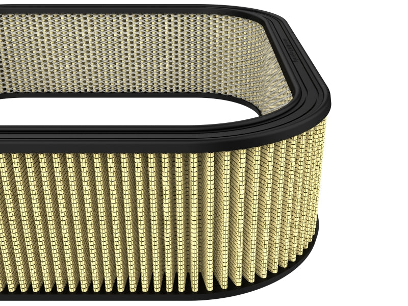 aFe Magnum FLOW Custom Air Filter 20.6 IN L x 20.6 IN W x 5.70 IN H w/ Expanded Metal aFe Air Filters - Universal Fit
