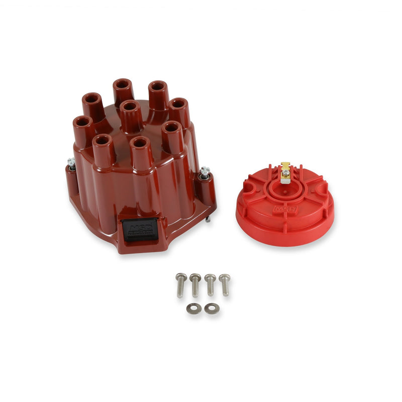 Distributor Cap and Rotor, MSD/GM V8 Points MSD Autoparts