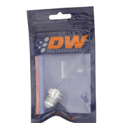 DeatschWerks 8AN Male Flare with Aluminum Weld On Fitting - Anodized Raw Aluminum DeatschWerks Fittings