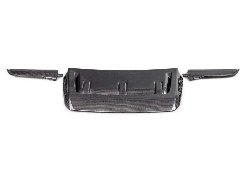 Ford Racing 21-24 Ford F150 Raptor Carbon Fiber Hood Vent - Gloss Ford Racing Spoilers