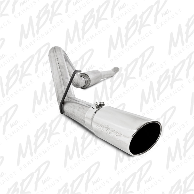 MBRP 11-13 Ford F-250/350/450 6.2L V8 Gas 4in Cat Back Single Side Alum Exhaust System MBRP Catback