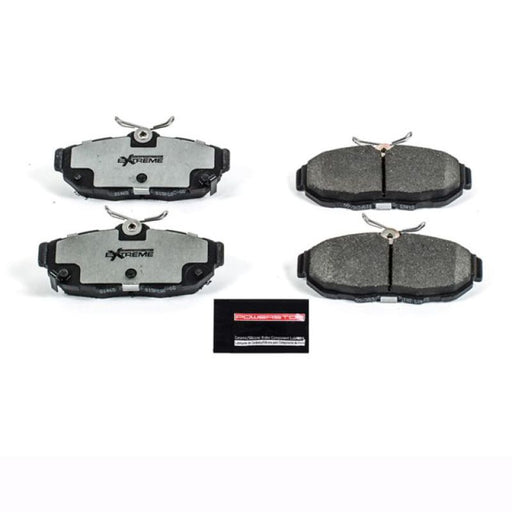 Power Stop 11-14 Ford Mustang Rear Z26 Extreme Street Brake Pads w/Hardware PowerStop Brake Pads - Performance