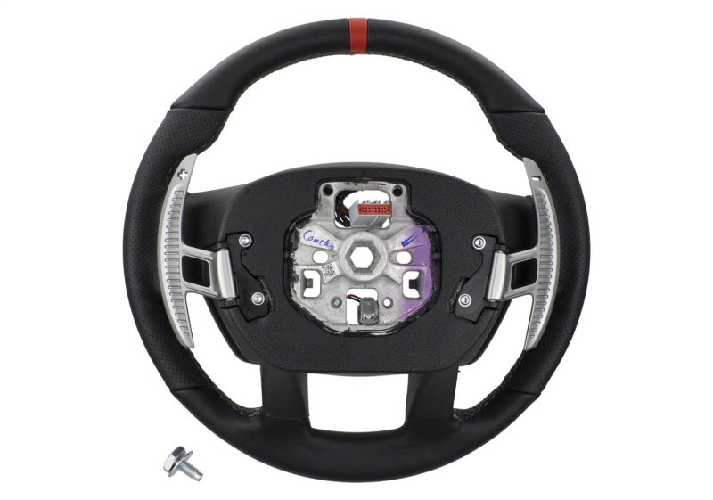 Ford Racing 15-18 F-150 Raptor Performance Steering Wheel Kit - Red Sightline Ford Racing Steering Wheels
