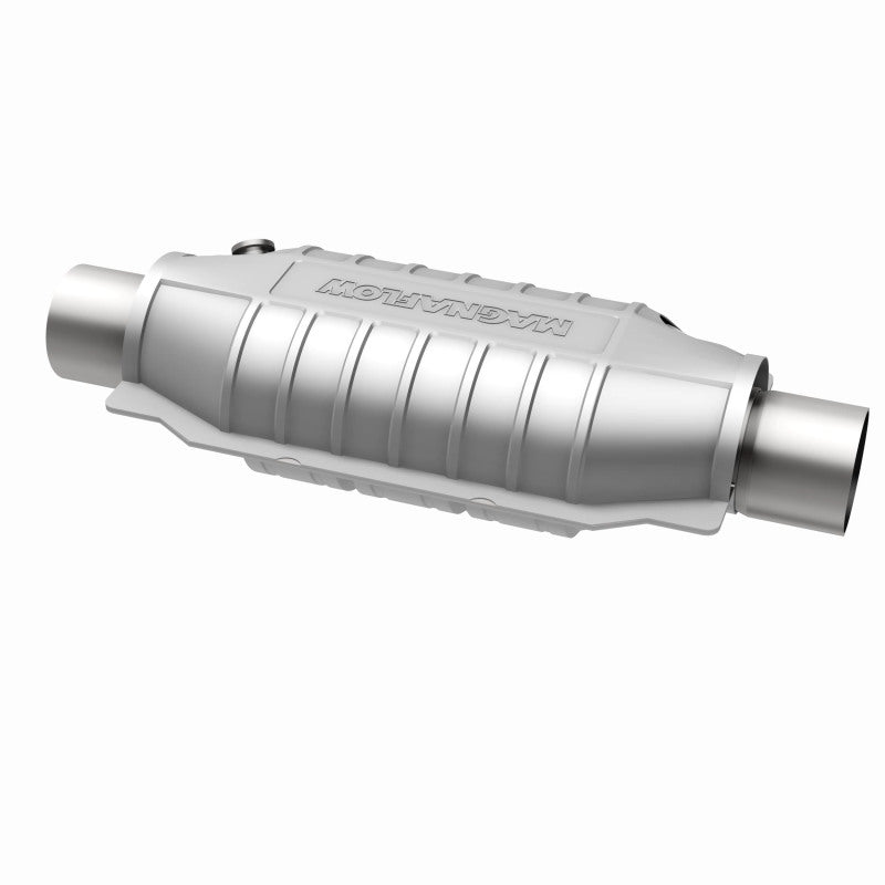 MagnaFlow Universal Catalytic Converter 2.50inch w/ dual O2 Magnaflow Catalytic Converter Universal