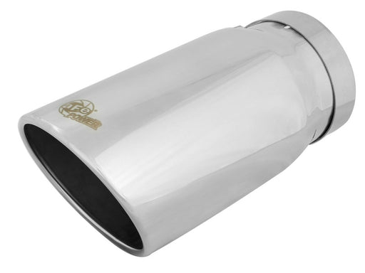aFe Universal Bolt On Exhaust Tip Polished 5in Inlet x 6in Outlet x 12in Long aFe Catback