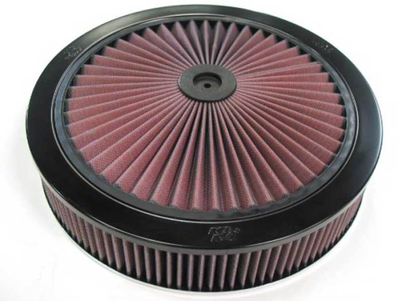 K&N X-Stream Top Assembly 14in OD 5.125in Neck Flange 3.063in H K&N Engineering Air Filters - Universal Fit
