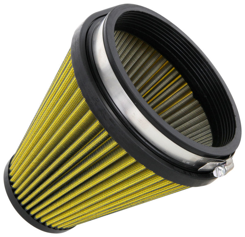 Airaid Universal Air Filter - Cone 6in F x 9x7-1/4in B x 6-1/4x3-3/4in T x 7in H - Synthamax Airaid Air Filters - Universal Fit