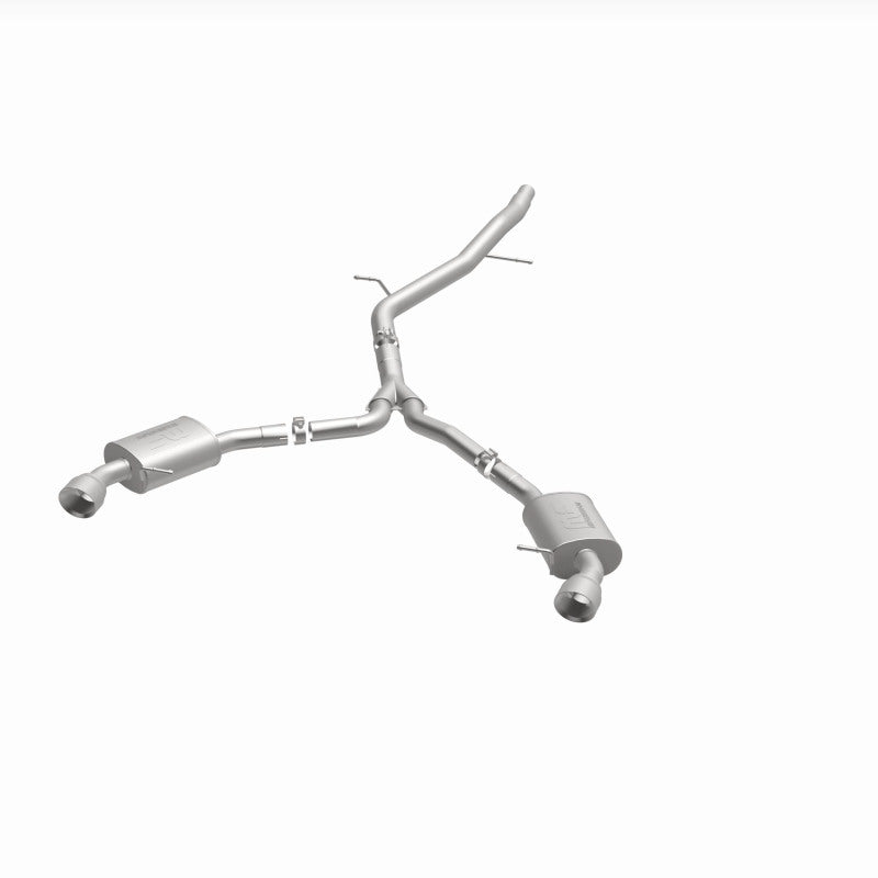 MagnaFlow 18-19 Audi A5 Dual Exit Polished Stainless CatBack Exhaust - 3in Main Piping Diameter