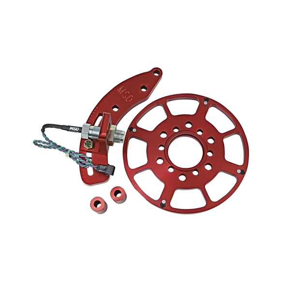 MSD Crank Trigger Wheel Kit - Flying Magnet - Chrysler Small Block - 7.25 in. 8633 MSD Autoparts