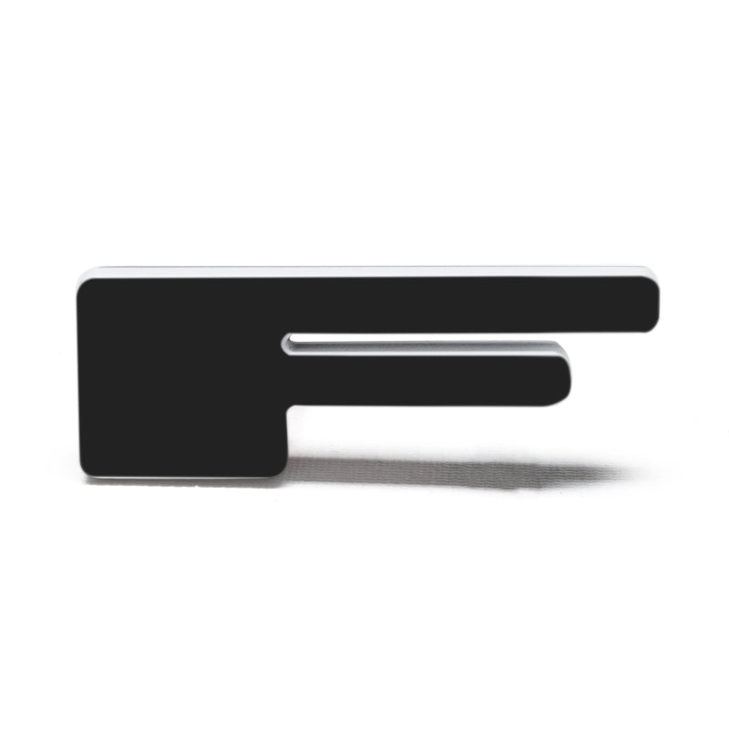 ORACLE Lighting Universal Illuminated LED Letter Badges - Matte Blk Surface Finish - F ORACLE Lighting Light Accessories and Wiring