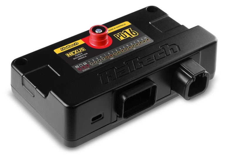 Haltech NEXUS/Elite Series ECU PD16 PDM w/120A Surlok Main Power Connector/USB Cable Haltech Wiring Connectors