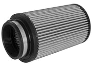 aFe Magnum FLOW Universal Air Filter - 4in Flange x 9in Height - Dry PDS aFe Air Filters - Universal Fit