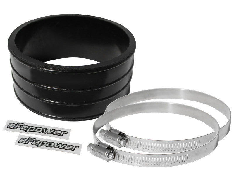 aFe Magnum FORCE Intake Coupling Kit (4 IN ID x 2 IN L) Straight Coupler - Black aFe Air Intake Components