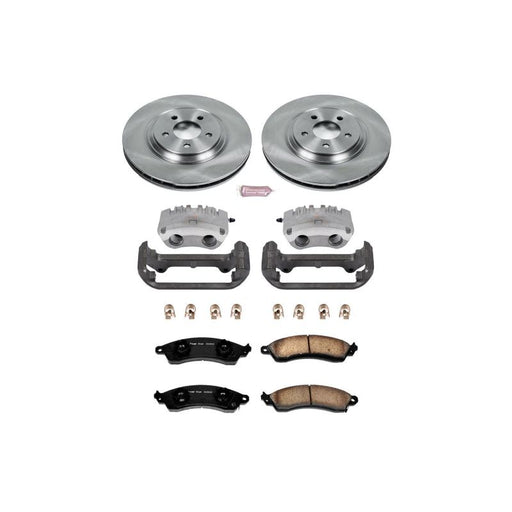 Power Stop 1999 Ford Mustang Front Autospecialty Brake Kit w/Calipers PowerStop Brake Kits - OE