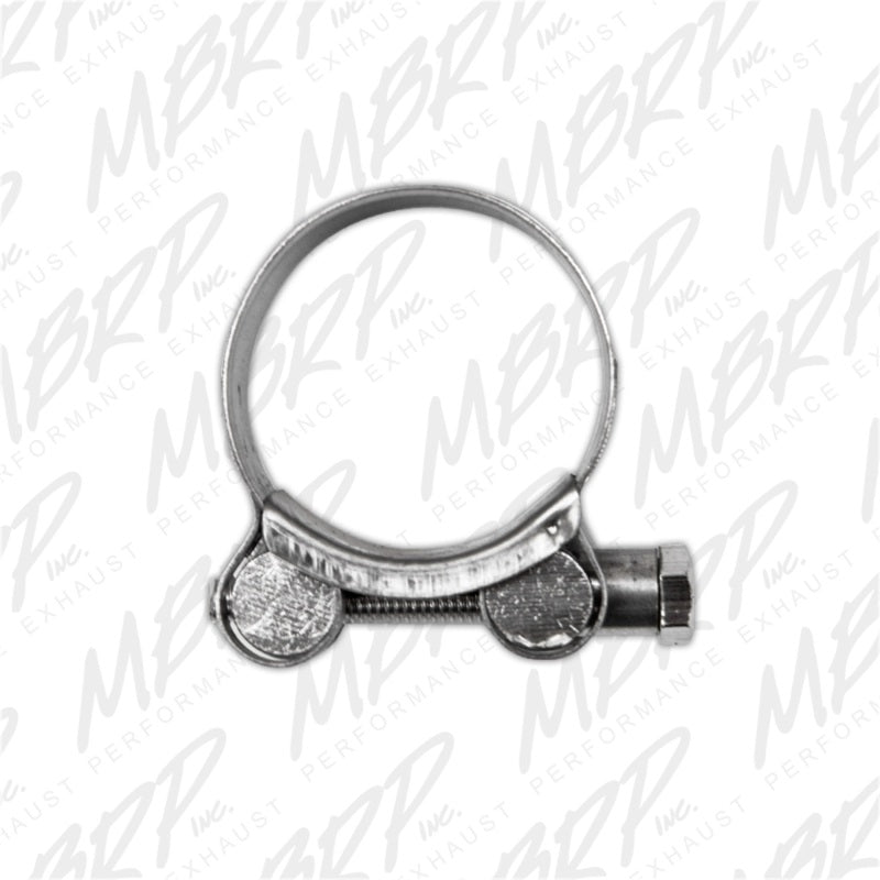 MBRP Universal 1.5in Barrel Band Clamp - Stainless (NO DROPSHIP) MBRP Clamps