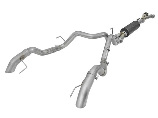 aFe MACH Force-Xp Cat-Back Exhaust w/Dual Hi-Tuck Tips 17-18 Ford F-150 Raptor V6-3.5L (tt) aFe Catback