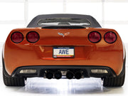 AWE Tuning 05-07 C6 Chevrolet Corvette 6.0L Touring Edition Axle-Back Exhaust w/ Diamond Black Tips AWE Tuning Axle Back