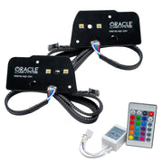 Oracle 21-22 Ford F-150 ColorSHIFT RGB+W Headlight DRL Upgrade Kit w/ Simple Controller ORACLE Lighting Headlights