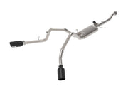 aFe Gemini XV 3in 304 SS Cat-Back Exhaust 15-20 Ford F-150 V6 2.7L/3.5 w/ Black Tips aFe Catback