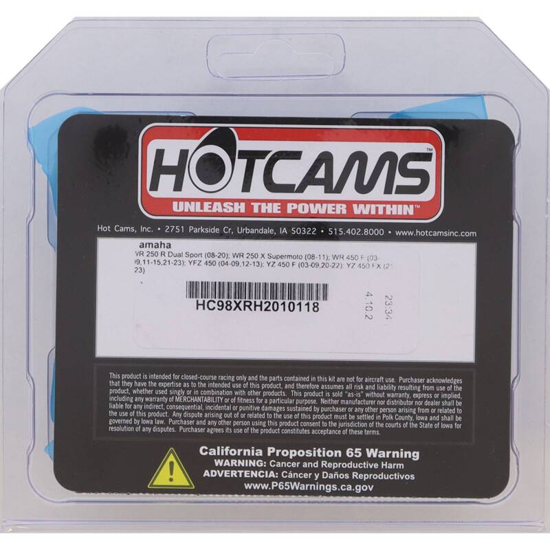 Hot Cams 08-11 WR 250 X Supermoto/08-20 WR 250 R Dual Sport Camshaft Chain Silent Kit Hot Cams Camshafts