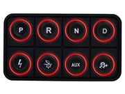 AEM EV 8 Button Keypad CAN Based Programmable Backlighting AEM Programmer Accessories