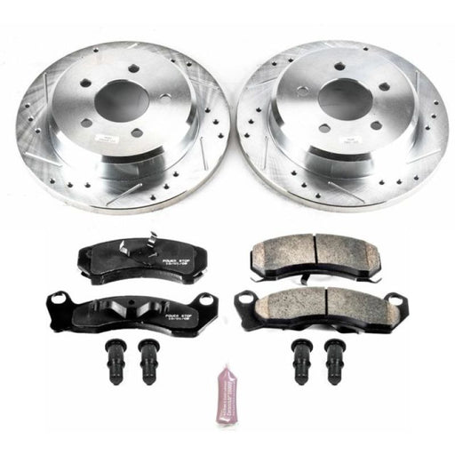 Power Stop 1993 Ford Mustang Front Z23 Evolution Sport Brake Kit PowerStop Brake Kits - Performance D&S