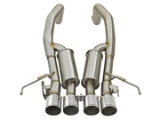 aFe MACHForce XP 3in-2 1/2in Axle Back 304SS Exhaust w/ Polished Tips 15-17 Chevy Corvette Z06 aFe Axle Back