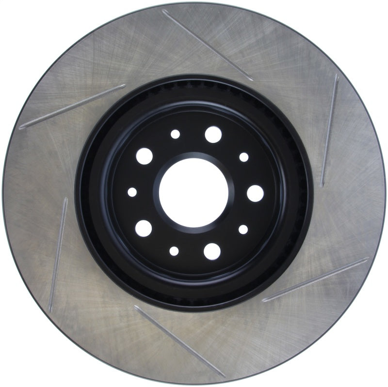 StopTech Sport Slot 16-18 Cadillac CT6 Slotted Front Right Rotor Stoptech Brake Rotors - Slotted