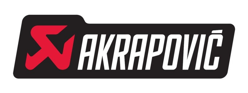 Akrapovic Logo Sticker - Front Adhesive 40 X 11.5 cm Akrapovic Marketing