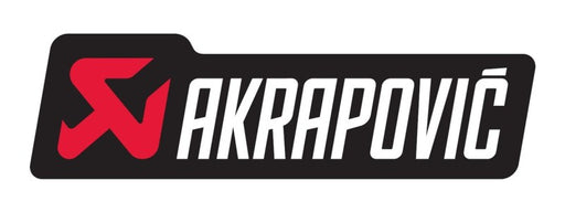 Akrapovic Logo Sticker - Front Adhesive 40 X 11.5 cm Akrapovic Marketing
