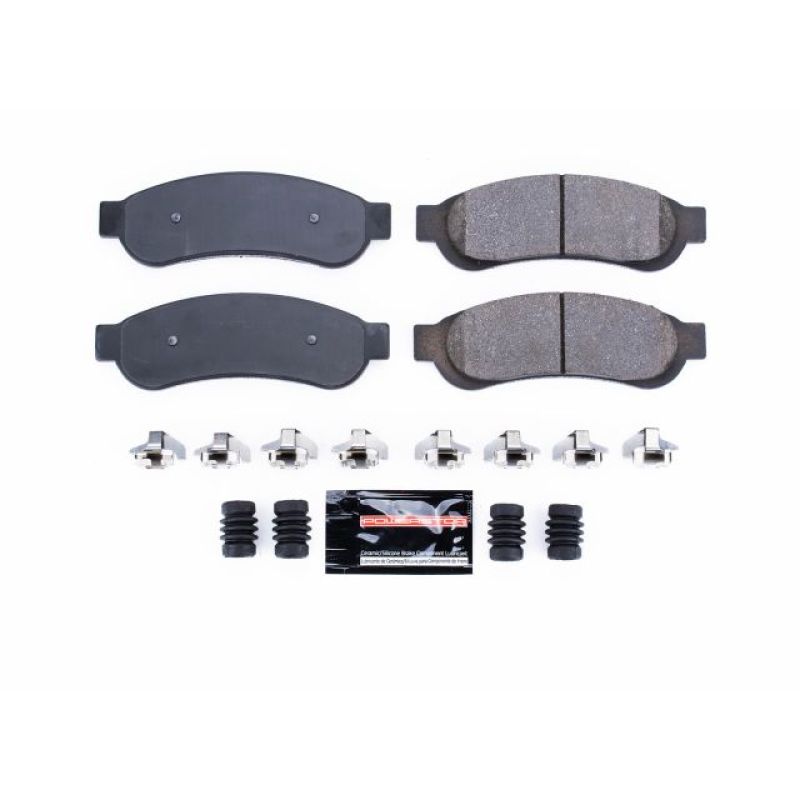 Power Stop 10-12 Ford F-250 Super Duty Rear Z23 Evolution Sport Brake Pads w/Hardware PowerStop Brake Pads - Performance