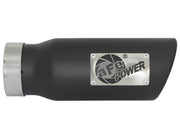 aFe MACH Force-Xp 409 Stainless Steel Exhaust Tip 3.5 In x 4.5in Out x 12in L Clamp-On aFe Catback