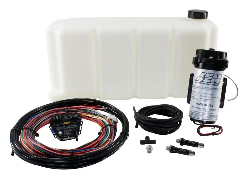 AEM V2 5 Gallon Diesel Water/Methanol Injection Kit (Internal Map) AEM Water Meth Kits