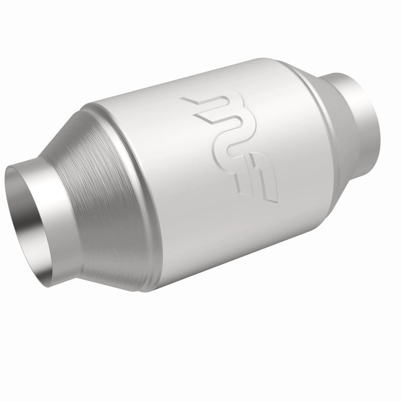 MagnaFlow Premium High Flow Metallic Converter 5in OD - 3in In / 3in Out Magnaflow Catalytic Converter Universal