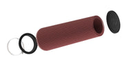 K&N Universal Clamp-On Air Filter 7-1/2in 6 DEG FLG 5in OD 20 1/8in H K&N Engineering Air Filters - Drop In