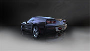 Corsa 14-19 Chevy Corvette C7 Coupe 6.2L V8 AT/MT 2.75in Valve-Back Dual Rear Exit Black Xtreme Exht CORSA Performance Axle Back