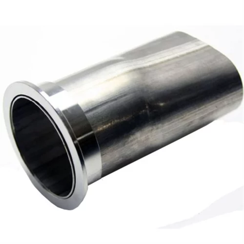 Granatelli 3.0in Round to 3.0in Oval Exhaust Adapter w/V-Band Granatelli Motor Sports Exhaust Adapters